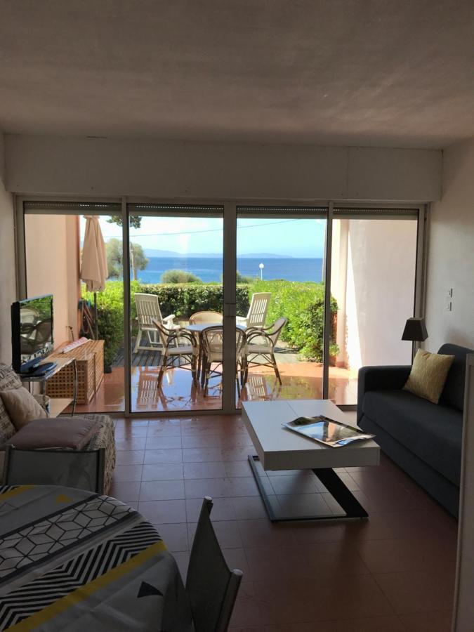 Grand Studio Route Des Sanguinaires Tres Belle Vue Mer Apartment Ajaccio  Ngoại thất bức ảnh