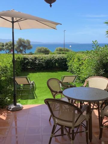 Grand Studio Route Des Sanguinaires Tres Belle Vue Mer Apartment Ajaccio  Ngoại thất bức ảnh